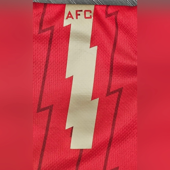 Adidas Arsenal FC Home Jersey 2023-24 Youth Size 13-14Y Red Gold Soccer Shirt - Picture 5 of 13